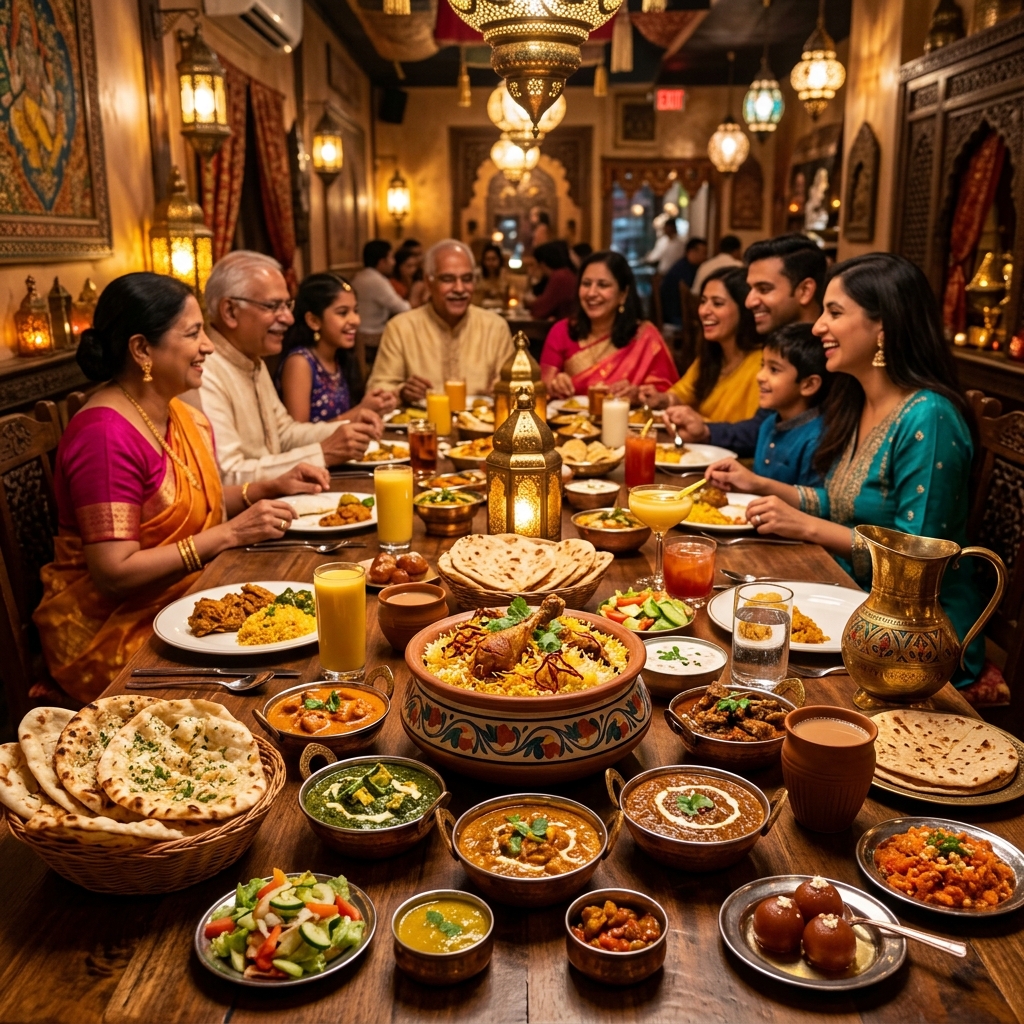 Tasty Sunday Special - Family Feast Indian Banquet for Delivery
